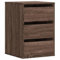 Genérico Wenjingqi-852840 Eckkommode, Holz, Braun, Eiche, 40 x 41 x 58 cm