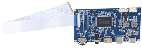GAOSHA Placa de controlador de pantalla LCD de 30 pines con cable