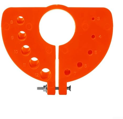 Babominimer Winkelschleifer, modifizierter Bohrerschleifer, geeignet zum Schleifen verschiedener Arten von Bohrern, tragbarer Bohrerschleifer, elektrischer Bohrer, Schärfwerkzeug (orange)