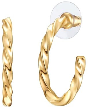 Lulu Jane Damen Ohrringe Metall-Legierung gelbgold