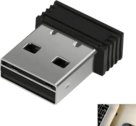 Dbaemu USB Mouse Jiggler, Mouse Wiggler Undetectable Mover Device USB Keeps Computer Laptop Awake Simulates Cursor Movement Prevents Sleep Mode Plug and Play No Software for Windows Mac Linux