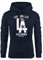 Neverless Hoodie Damen Los Angeles California LA Palme Sweatshirt Kapuze Kapuzenpullover Navy L