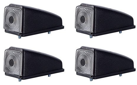 4 x Weiß Dachleuchte Begrenzungsleuchte Seitenleuchte 12V 24V mit E-Prüfzeichen Positionsleuchte Auto LKW PKW KFZ Lampe Leuchte Licht Set Front Birne