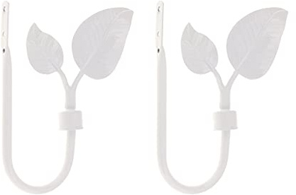 MagiDeal Einmalige Gardinen Raffhalter Aluminum Haken Vorhang Tieback Wandhaken Halter