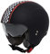 Premier MOTORRADHELM ROCKER CK9 BM,L SCHWARZ 0, 75l