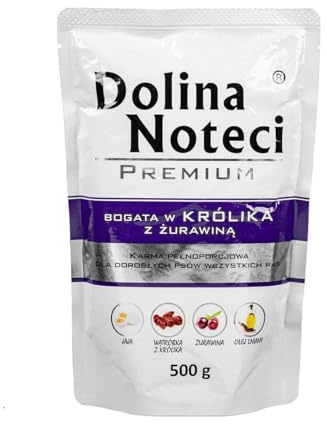 DOLINA NOTECI Premium REICH IM Kaninchen MIT Cranberry 500 G.