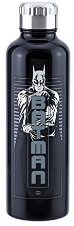 Batman Paladone Bouteille d'eau en métal PP8031BM Noir