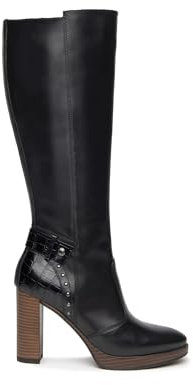 Nero Giardini I117510D Stivali Donna in Pelle - Nero 38 EU