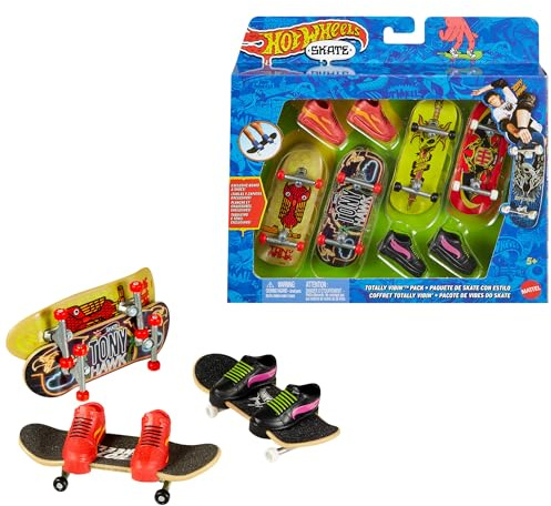 Hot Wheels-Skate-Coffret Fingerskate Tony Hawk-Assortiment HGT84