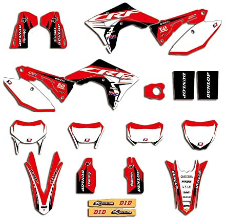 ENARUI Adesivi Grafiche compatibili con Honda CRF 450X CRF450X 2017 2018 2019 2020 2021