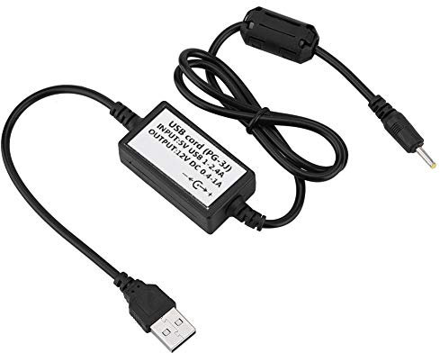 Cable de Carga PG-3J Walkie Talkie, Cargador de Cable de Carga USB de 130 Cm para Radios Bidireccionales Kenwood TH-F6 TH-F6A TH-F6E TH-F7 TH-F7E TH-F7A TH-K2ET para Carga Diaria