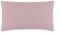 VEL VET HOME VelvetHome Deluxe Kissenbezug 40x60 cm 1teilig Made in EU Hohe Qualität Kopfkissenbezug mit Reißverschluss 100% Baumwolle Kissenhülle 40x60 Puderrosa