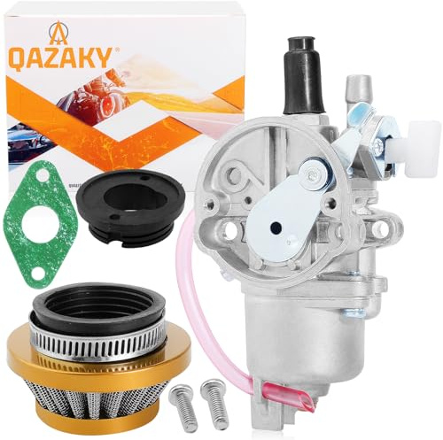 QAZAKY Carburetor Carb for 43cc 47cc 49cc 50cc SYX Moto Holeshot Kids Mini Dirt Bike Pit Pocket Rocket Super Bike Mini Moto ATV Quad Go Kart Moped Chopper Scooter Motocross Motorbike 2-stroke Engine