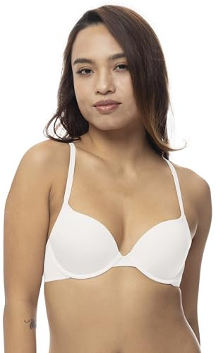 DORINA D17192MI033 Michelle/Eco Push Up Demi Cup Bra White