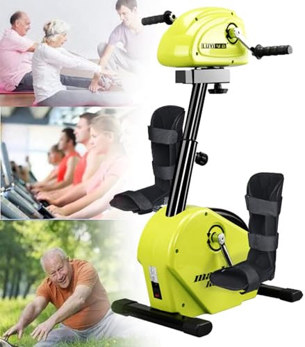 Pedaltrainer,Arm- und Beintrainer, gleichzeitig für Arm und Bein, 2-in-1 Heimtrainer, Mini Bike, Verstellbarer Bewegungstrainer,Pedaltrainer Basic Set