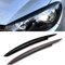 1 Paar Frontscheinwerfer Augenlid Augenbrauen Trim für VW Golf VI MK6 2008-2013