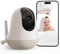 nooie Babyphone mit Kamera und App,2K intelligentes Babyfon, Temperaturüberwachung,2.4/5GHz WLAN, Nachtsicht,Zwei-Wege-Audio, Weinen/Geräuscher-kennung, KI-Tracking, funktioniert mit Alexa