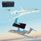 PTLYE 12.2 1/100 Scala Gulfstream G650 Business Jet Modello di Aereo Modello di Aereo Jet da Collezione Pressofuso Modello di Aereo per La Raccolta Regalo Ornamento