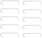 Vdaxvme 10Pcs Stainless Steels Bicycles Chain Hooks Bicycles Chain Extractor Pin Bike Bicycles Chain Hooks Connecting Repair Tool