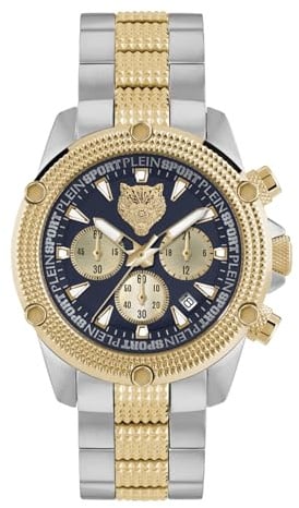 Plein Sport Unisex Uhr Analog Quarz Hurricane Chrono PSDBA1324 Edelstahl