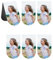 Jovivi 3er Personalisiert Lesezeichen mit Foto Gravur,Magnet Buchzeichen Magnetisch Seiten Markierungen Bild,Personalisiert Geschenk für Abitur Studenten Jungen Mädchen Kreative Geschenke (14 * 4cm)