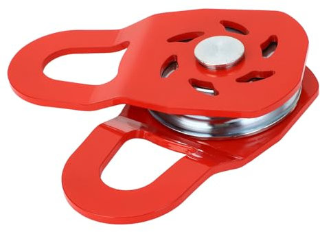 Yctze Hochleistungs-10-Tonnen-Seilwinde Zur Bergung von Umlenkrollen für den Geländeeinsatz, Ideal für ATV, UTV, SUV, Pickup (Rot)