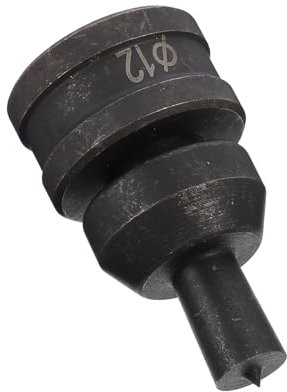 LIFKOME Juego De Matrices De Punzonado Hidráulicas Punzonadora De Metales Sacabocados Materiales De Acero Cromado Duraderos