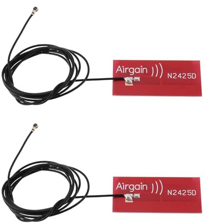 YINETTECH Antenne Intégrée IPEX MHF4 2,4 GHz/5 GHz 3 DBi pour Cartes d'interface M.2 NGFF 7265 8265 9260 9560 AX200