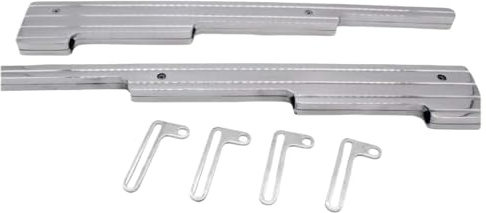 Accessori moto Porta del filo del filo della candela 40375 SI-AT25081 Compatibile con SBC BBC 302 350 454 di accensione Adatta a candele usura parte Cromo in alluminio accessori