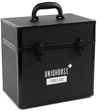 UNIQHORSE First Aid Box Black-Black - Für Reiter entwickelt