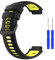 Muovrto Armband für Garmin Approach S20/S5/S6, Ersatz-Uhrenarmband Sportarmband für Garmin Forerunner 220/235 /630/620 /735