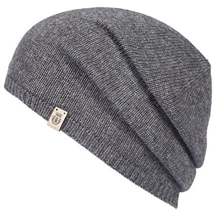 Roeckl Damen Essentials Basic Beanie Mütze, Schal & Handschuh-Set, Grau (Anthracite 090), One Size