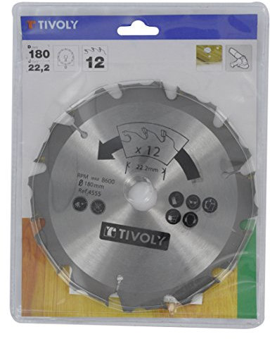 Tivoly XT50512004555 Lame de Scie, Gris