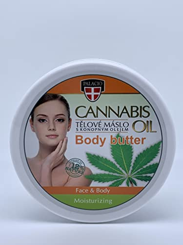 Hemp - Massage Gel, Oil, Face Cream, Ointment, Body Milk, Hand Cream, Bath Foam, Liquid Soap, Shower gel, Shampoo (CANNABIS Body Butter 200ml)