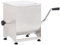 vidaXL Impastatrice Carne Meccanica Robusta Grande Macina Salsicce Carni Mescolatrice Carni Tritacarne Meccanico Argento in Acciaio Inox