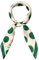 sourcing map 70cm Pois Carré Foulard Foulards Bandeau pour Femmes Vert 70 * 70 cm / 27,56 * 27,56 pouces (L * W)