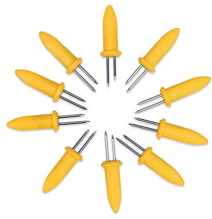 10PCS Spiedini per Barbecue Kebab Bastoni BBQ Kebab Spiedini Spiedini per La Griglia Spiedini per La Cottura alla Griglia Spiedini
