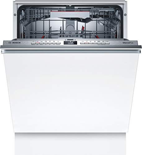 Bosch SMV4HDX52E Serie 4 Smart lavastoviglie completamente integrata, larghezza 60 cm, cestino per posate, terzo cesto, prodotto in Germania, programma Silence particolarmente silenzioso, asciugatura