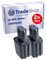 2 batterie Ni-MH ad alte prestazioni per trapano Bosch GBM 9,6 V, GBM 9,6 VE, GBM 9,6 VES, GBM 9,6 VESP, GSS 9,6 V, GSS 9,6 VES / 9,6 V 2000 mAh