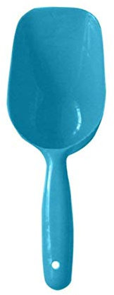Haustier-welpen Trockenfutter Löffel Plastikhandschaufel Haustier-feed Schaufel Dosierlöffel Tierbedarf Blau Haustier Schaufel