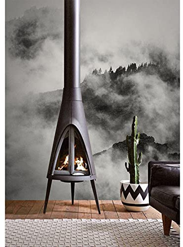 Coloray Le Papier Peint 312x219cm Meuble Chambre Salon Cuisine Décoration Latex Muraux Muralo Papiers Peints - Forêt brumeuse forestière brumeuse