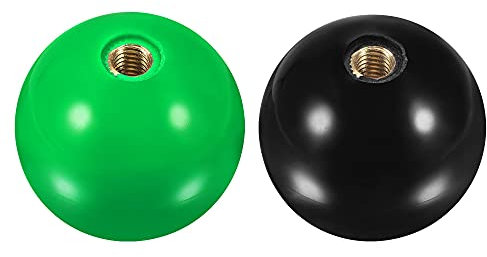 sourcing map Joystick Head Rocker Ball Top Handle Arcade Game Replacement Green/Black