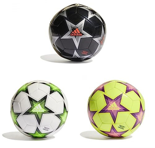 adidas Ball UCL CLB, White/Black/Tmsogr, HE3770, 5 EU