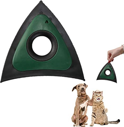Triangle pet hair remover, Triangle pet hair remover, Practical brush for hair remover, Easy to clean and reusable