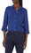 Tommy Hilfiger J2hm7530-Dse-M Camicia Button-Down, Blu (Deep Sea), M Donna