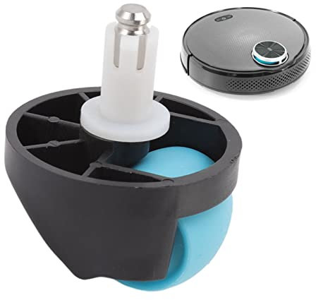 Accesorio De Rueda Universal De Barredora, Piezas De Ruedas Delanteras De Máquina Barredora De Goma Para Cecotec Conga 3090