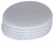 2W Lot de 5 disques non tissés abrasifs D150 mm sans fermeture Velcro Blanc Grain 4000 Mirco Fine Plus