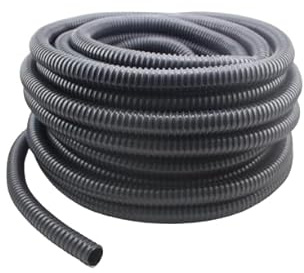 Spiralschlauch Abwasserschlauch 19 mm 25mm und 40mm Ø Camping Garten Wohnmobil (Durchmesser 19mm, 4 m)