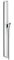 hansgrohe AXOR Citterio E Brausestange 0,90 m, 36736800, Farbe: Edelstahl Optic