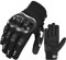 WESTWOOD FOX Motorradhandschuhe Herren Damen, Vollfinger Touchscreen Motorradhandschuhe für BMX MX ATV MTB Reiten, Jagen, Klettern und Outdoor-Sportarten (Schwarz, M)